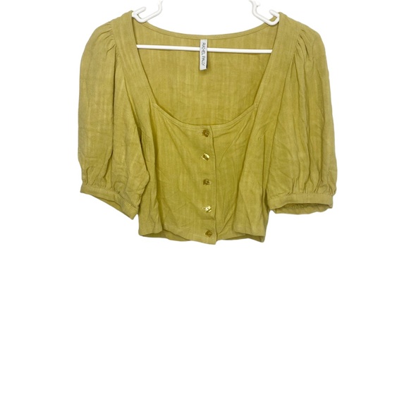 Rachel Pally Tops - Rachel Pally linen cropped kimmi top size small